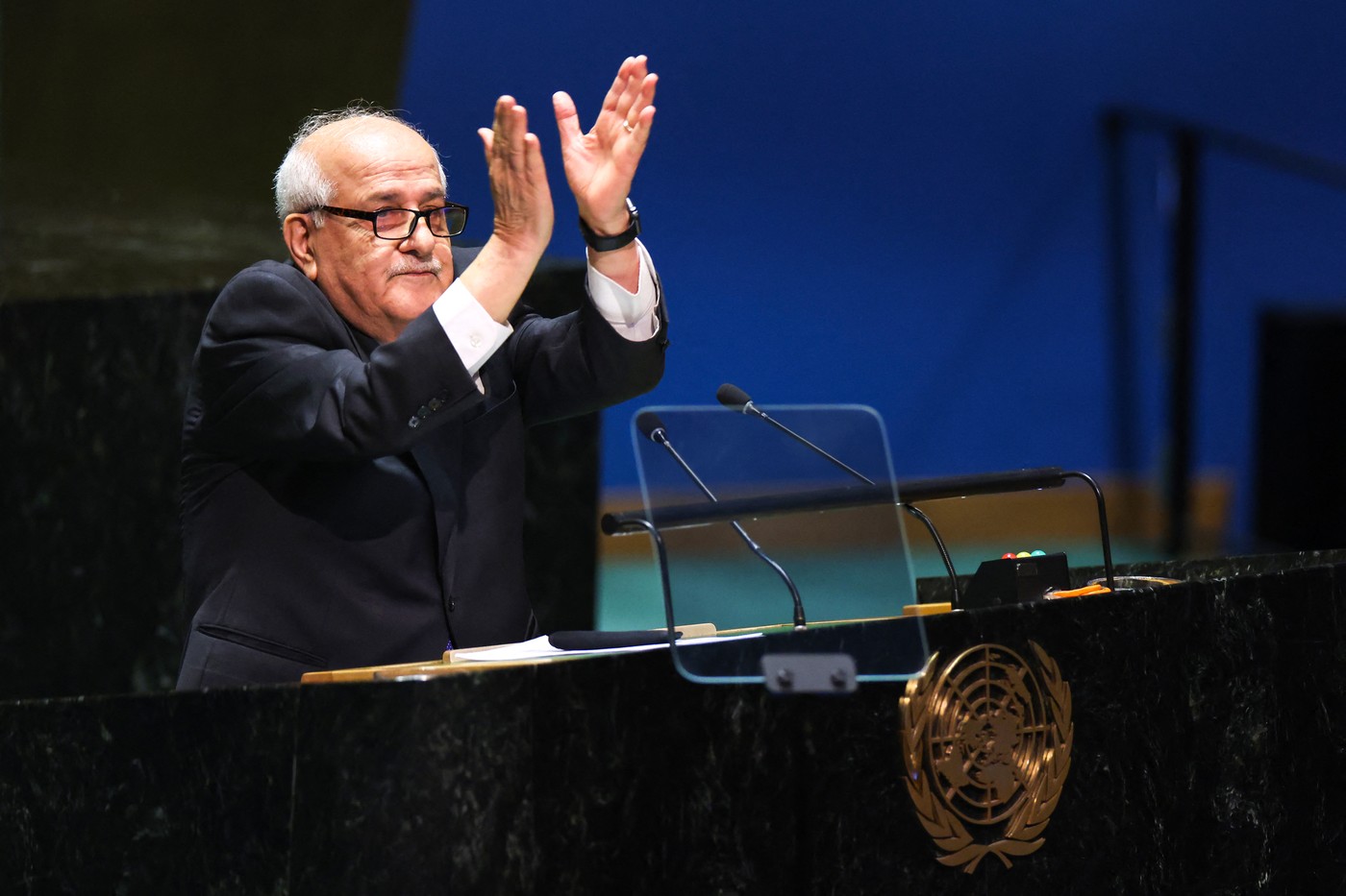 Adunarea Generală a Națiunilor Unite susține aderarea deplină a Palestinei la ONU. Rezoluția a fost adoptată cu 143 de voturi