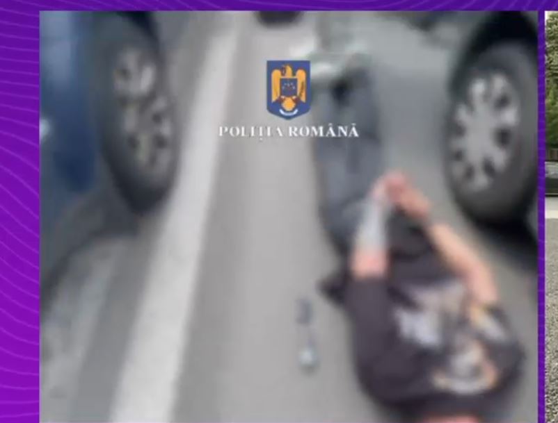 Hoți din mașini cu sisteme de bruiaj, prinși în flagrant pe o stradă din București. Cum acționau infractorii