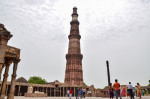 Tallest brick minaret in Delhi, India - 12 Aug 2018