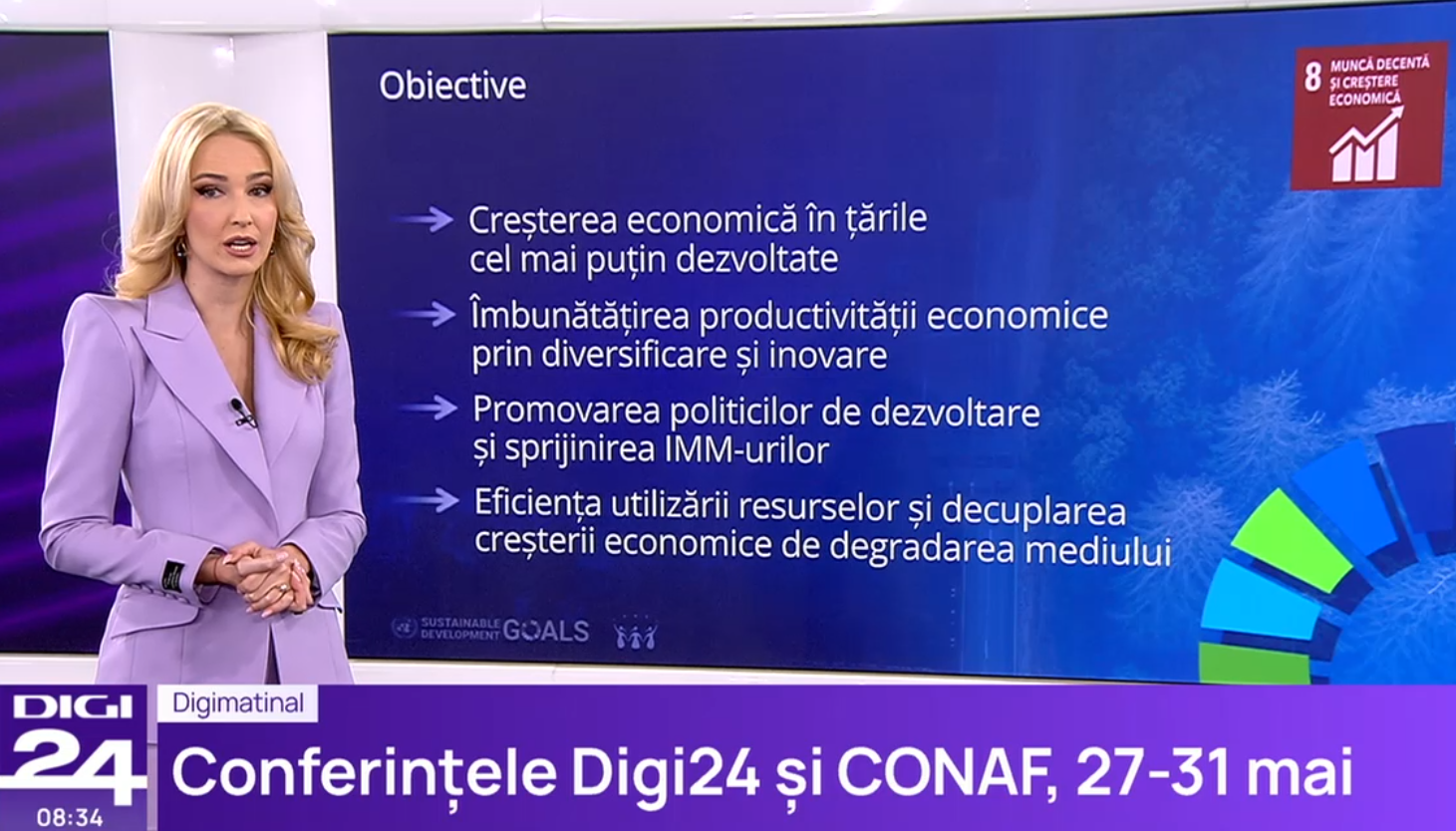 OBIECTIVE DE DEZVOLTARE DURABILĂ: MUNCĂ DECENTĂ ȘI CREȘTERE ECONOMICĂ
