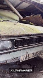 Woman finds vintage car graveyard in 'spooky' UK forest