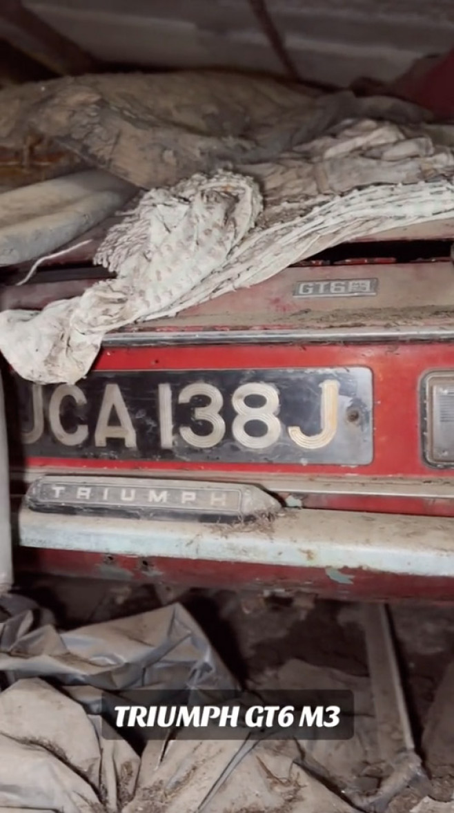 Woman finds vintage car graveyard in 'spooky' UK forest