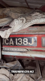 Woman finds vintage car graveyard in 'spooky' UK forest