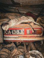 Woman finds vintage car graveyard in 'spooky' UK forest