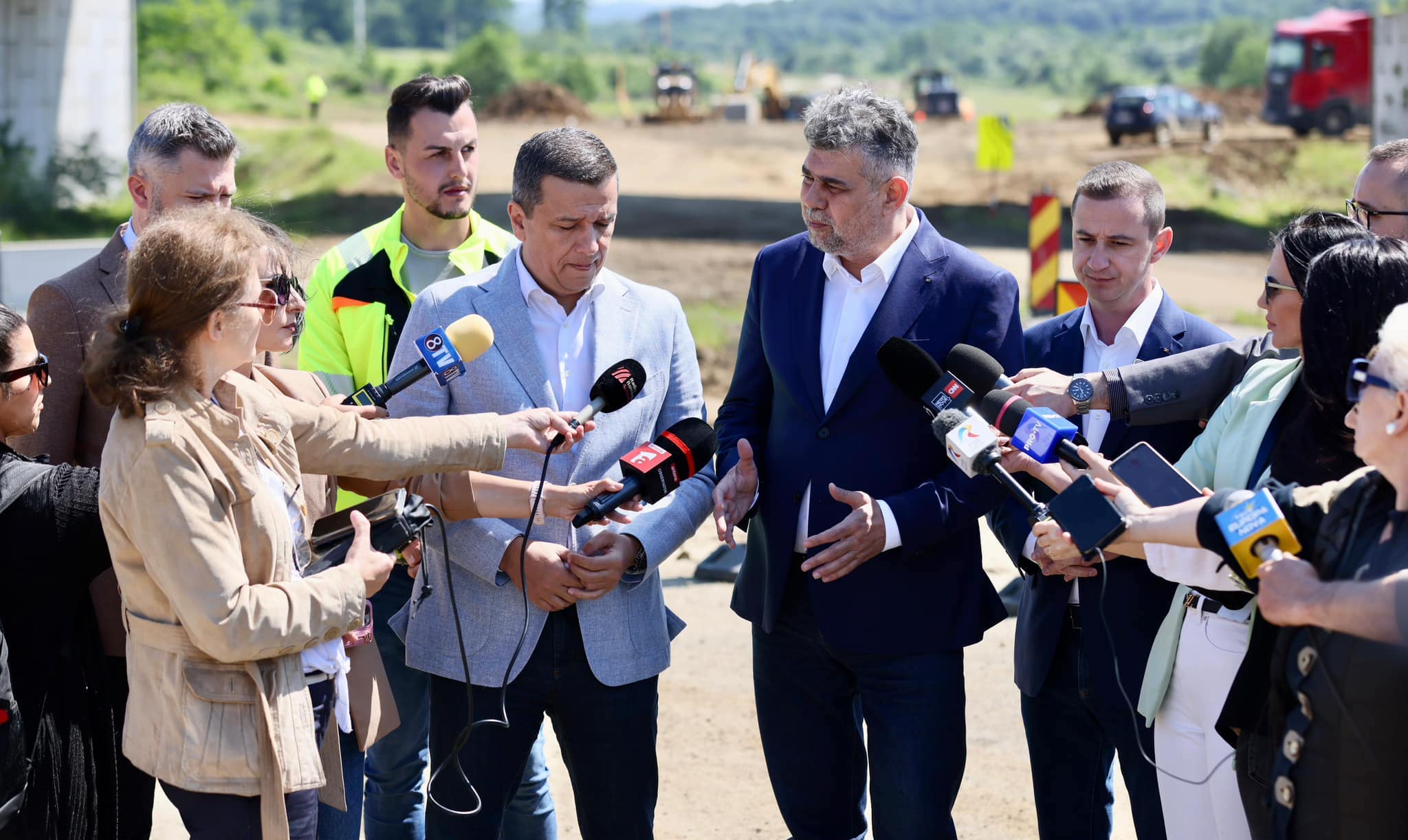 Ciolacu: Am văzut o îngrijorare a Rusiei că lucrează o companie cu 3.000 de angajaţi pe Autostrada Moldovei 24 de ore din 24