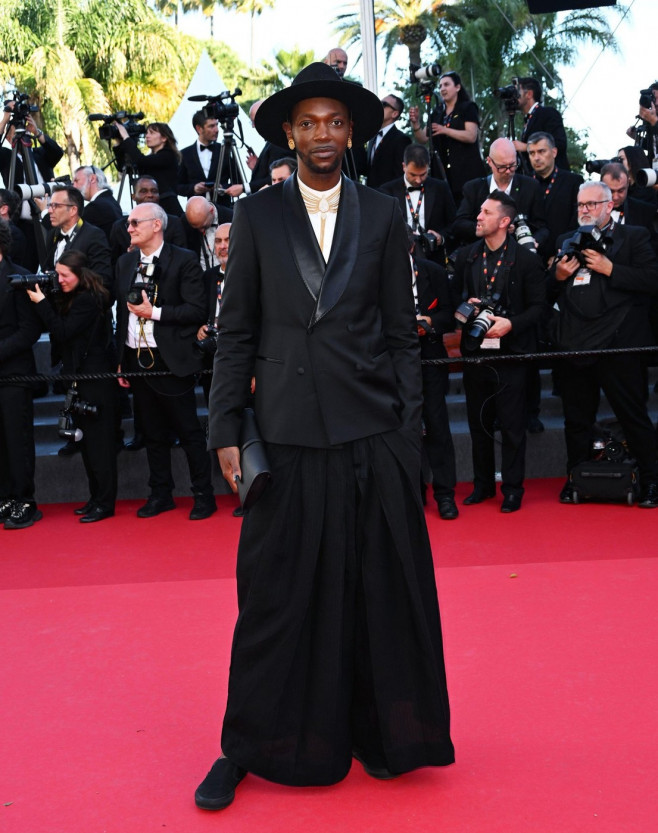 Cannes, France. 21st May, 2024. Cannes, 77th Cannes Film Festival 2024, Eighth evening - red carpet of the film Marcello Mio In the photo: Baloji Credit: Independent Photo Agency/Alamy Live News