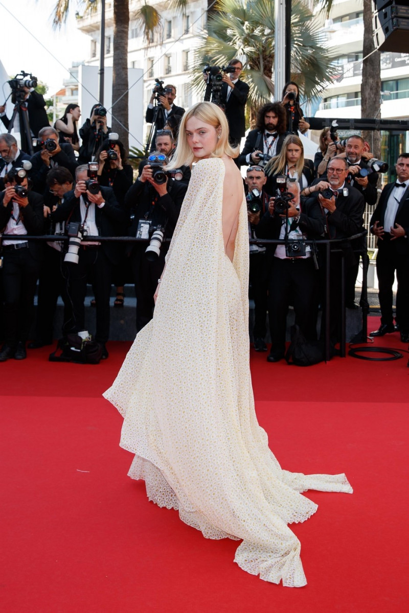 Celebrities attending the closing ceremony of the 77th Cannes Film Festival.