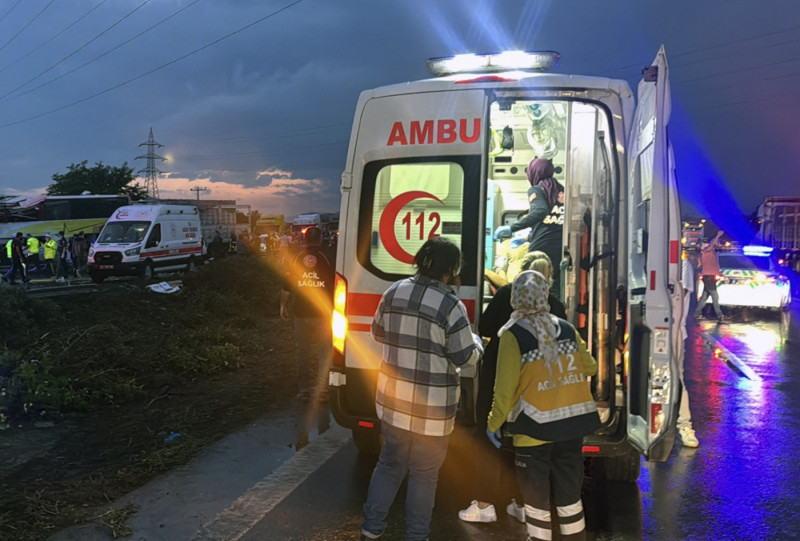 T?RKIYE-MERSIN-HIGHWAY ACCIDENT