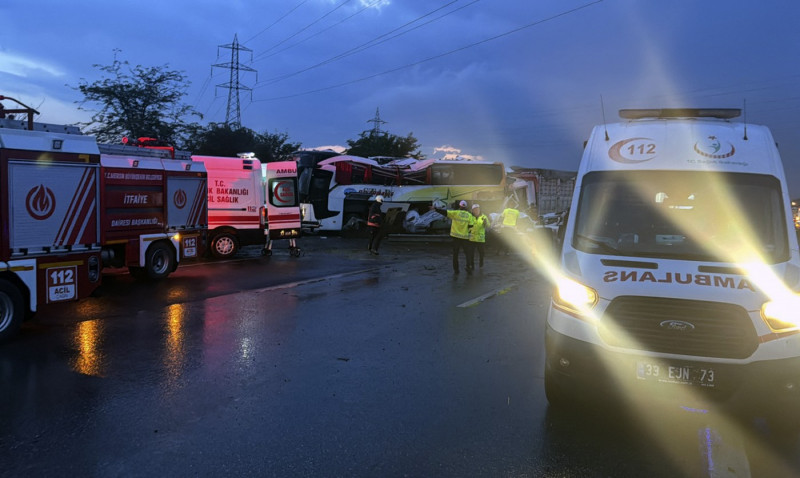 T?RKIYE-MERSIN-HIGHWAY ACCIDENT