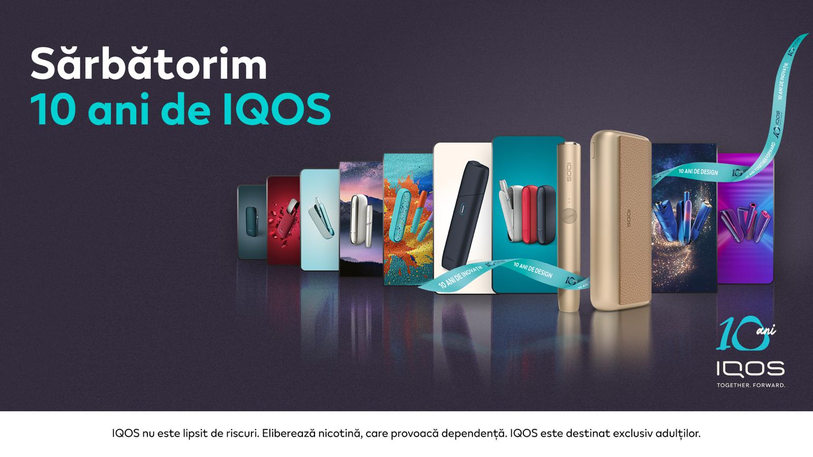 10 ani de IQOS!  Philip Morris International aniversează 10 ani de călătorie către un viitor fără fum
