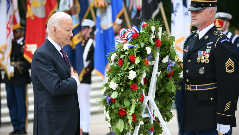 joe biden memorial day