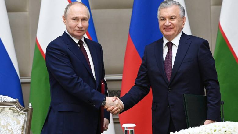 rusia uzbekistan putin mirzi