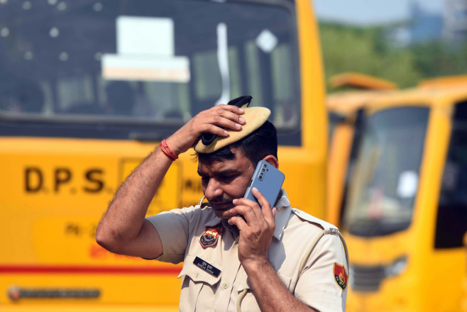 Scorching Hot Day In Delhi-NCR With Temperature At 45.4°C, New Delhi, India - 26 May 2024