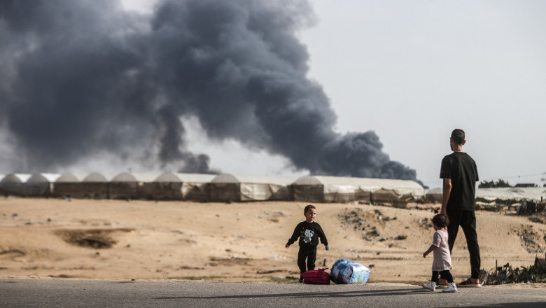 copii cara apa in gaza