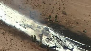 Un avion de luptă de tip F-35, abia ieșit din fabrică, s-a prăbușit în apropiere de aeroportul Albuquerque International Sunport din New Mexico