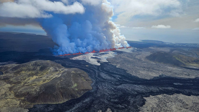 Erupție vulcanică în Islanda (3)