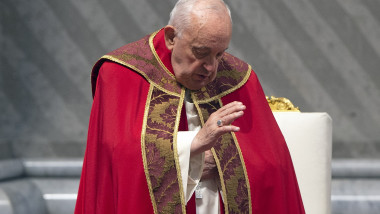 Pope Francis Leads A Mass On Pentecost Day - Vatican