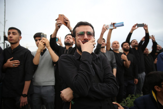 Iran holds funeral processions for late president Ebrahim Raisi in Qom