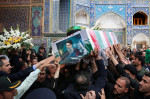 Iran holds funeral processions for late president Ebrahim Raisi in Qom