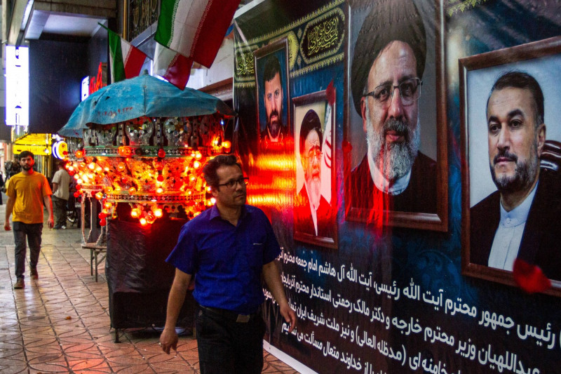 Tehran mourns the death of Seyyed Ebrahim Raisi After the death of the president and his accompanying team, tomorrow Wed