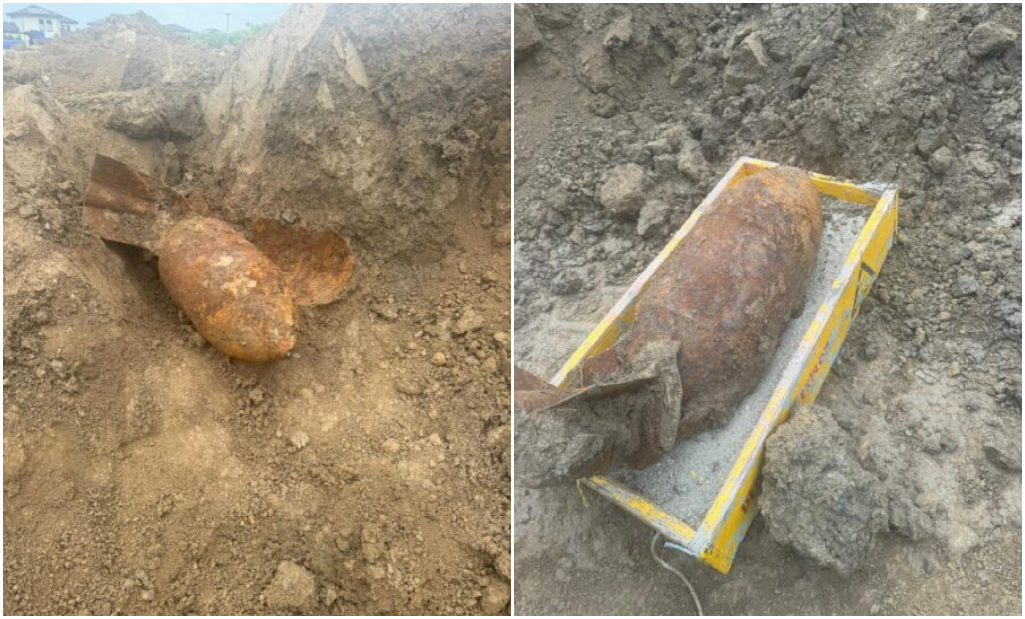 O bombă de aviație de 100 de kilograme a fost descoperită pe un teren din Satu Mare. Avertismentul specialiștilor