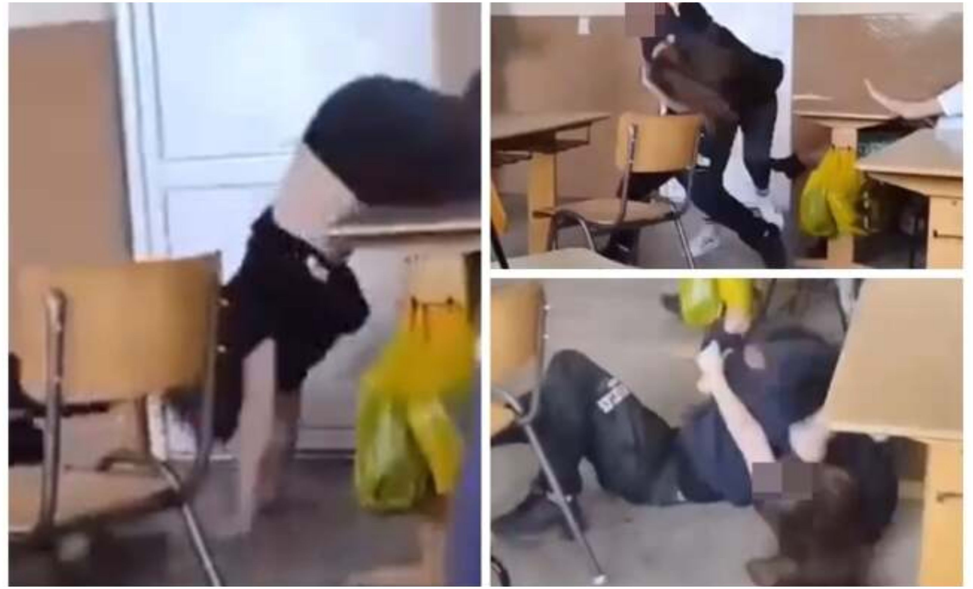Bătaie într-o școală din Timiș. Un băiat și o fată de clasa a VII-a și-au împărțit pumni și picioare chiar în sala de cursuri