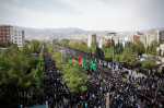 Ceremony held in Birjand for Iranian President Raisi