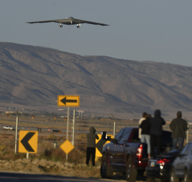 B-21 Stealth Raider First Flight Testing