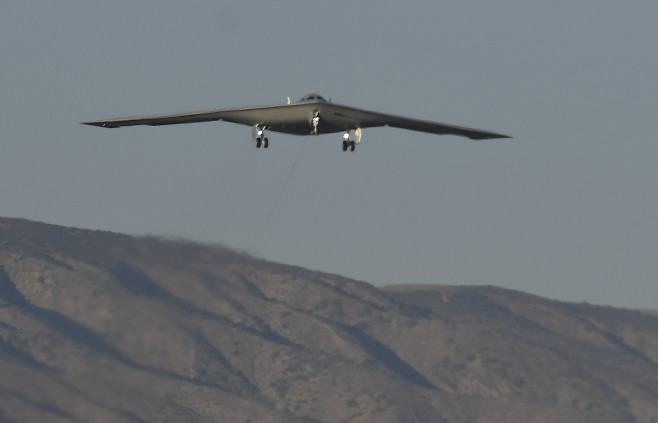 B-21 Stealth Raider First Flight Testing