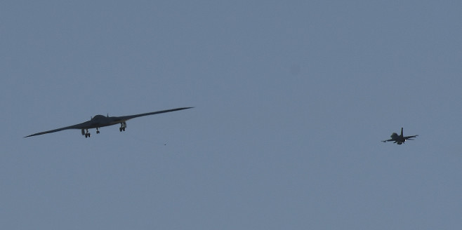 B-21 Stealth Raider First Flight Testing