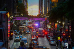 Manhattanhenge New York, United States - 28 May 2024