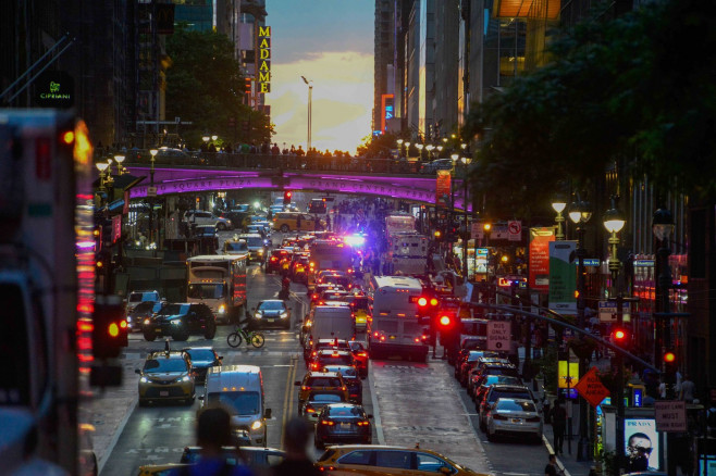 Manhattanhenge New York