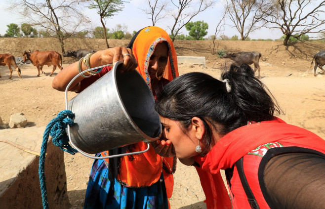 India: Hot weather in Rajasthan