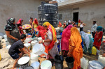 Water Crisis Amid Extreme Heat In Jaipur, India - 24 May 2024