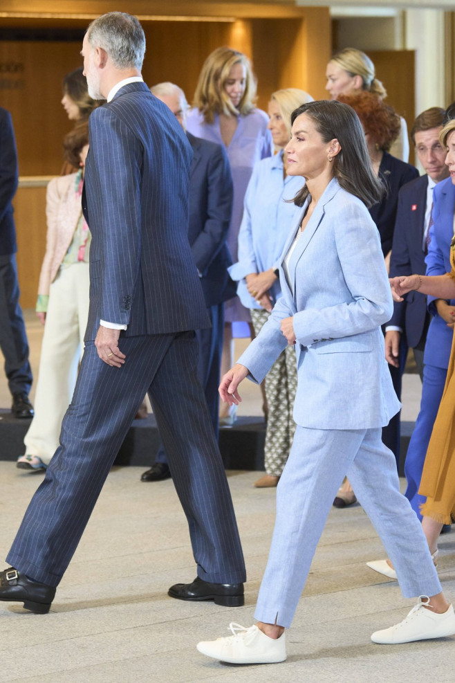 Spanish Royals attends First meeting of the Royal Board of Trustees of the Royal Collections Gallery King Felipe VI of S