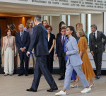 The King and Queen of Spain preside over their first meeting as a collegiate interministerial body attached to the Board of Directors of the National Patrimony