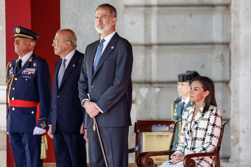 Royals At Preside Over The Bicentenary Of The National Police - Madrid