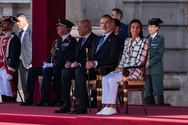 Royals At Preside Over The Bicentenary Of The National Police - Madrid