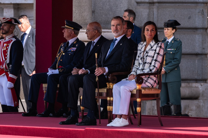 Royals At Preside Over The Bicentenary Of The National Police - Madrid