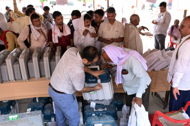 Seventh Phase Loksabha Election In Varanasi, India - 31 May 2024