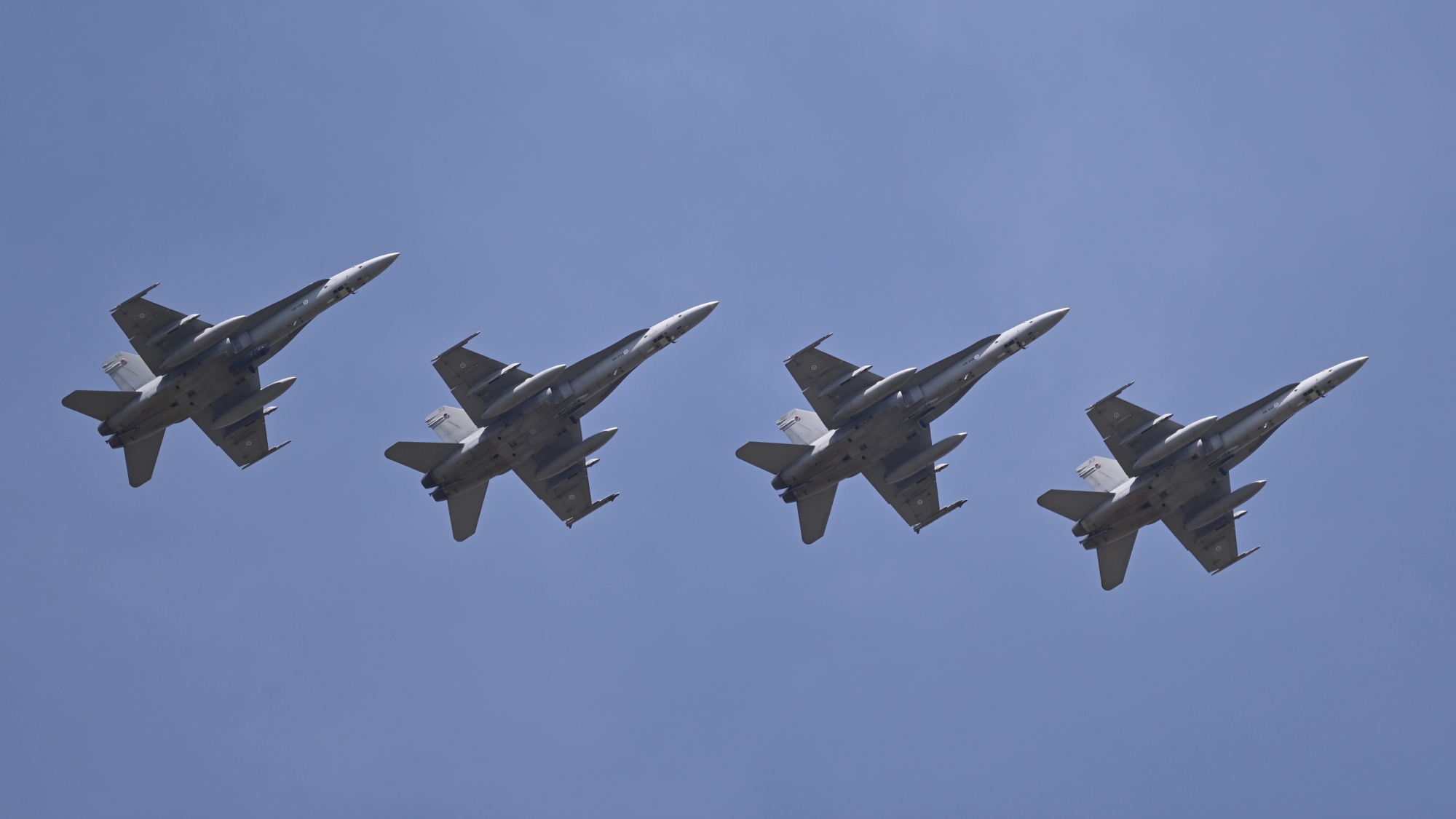 Finlanda a trimis avioane F-18 Hornet în România, în prima misiune de poliție aeriană la care participă de când este membră NATO