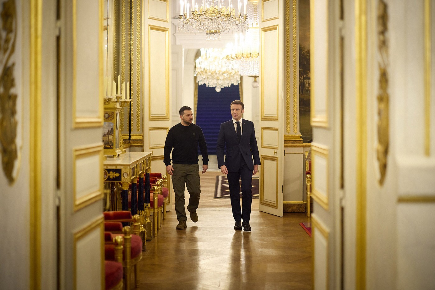 Zelenski se va întâlni cu Macron la Paris și va ține un discurs în Adunarea Națională. Scholz și Regele Charles, printre invitați