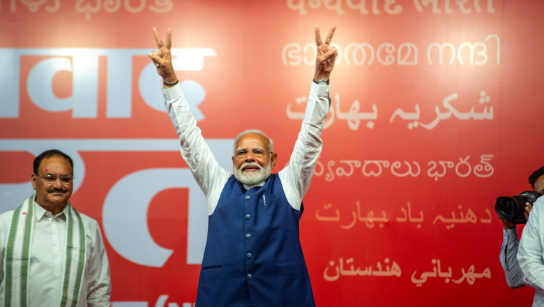 narendra modi victorios in alegeri