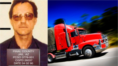Robert Ben Rhoades, criminal în serie / camion roșu pe autostradă
