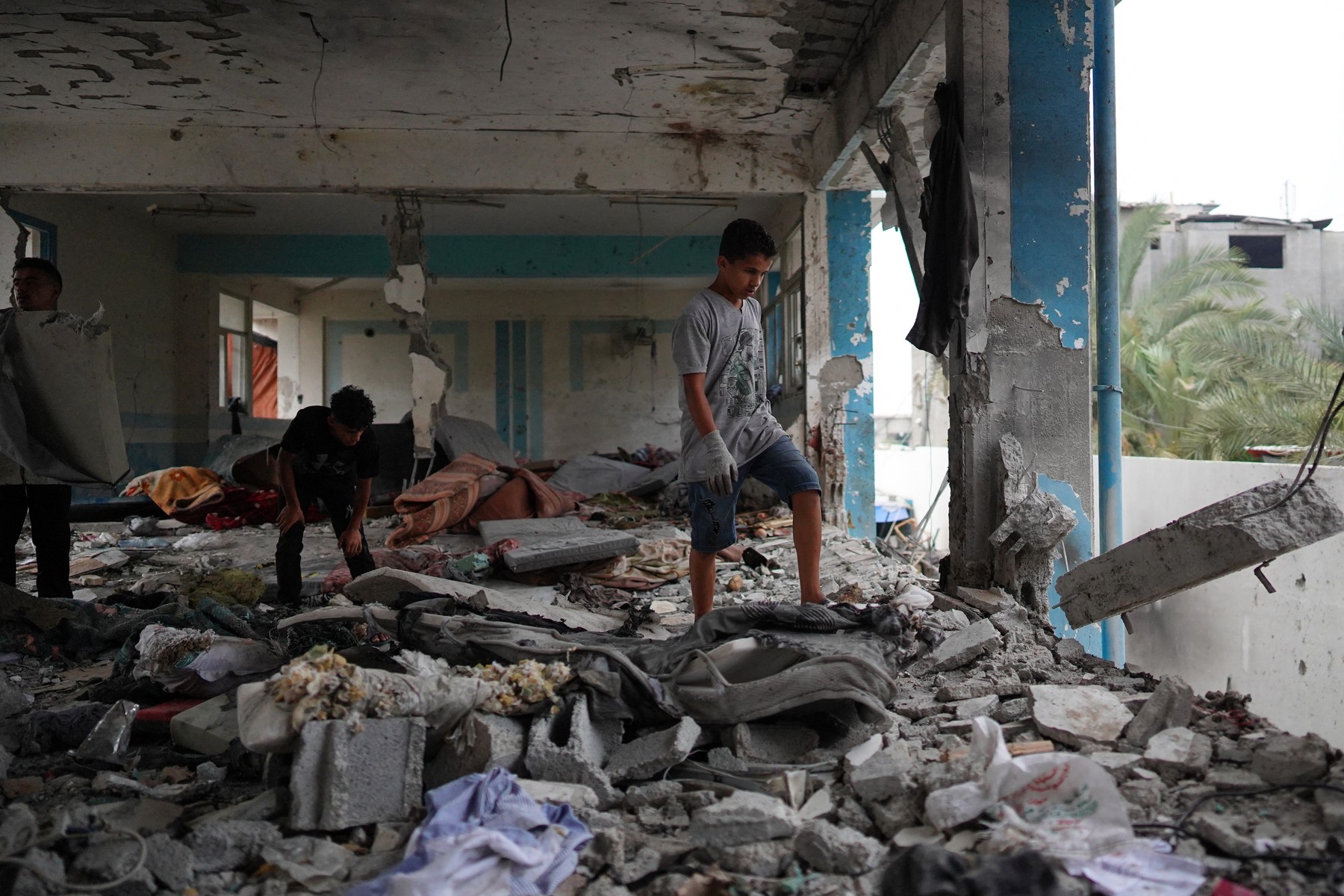 O școală a ONU din Gaza, lovită de israelieni cu rachete. 45 de morți și zeci de răniți, palestinienii acuză  "un masacru oribil"