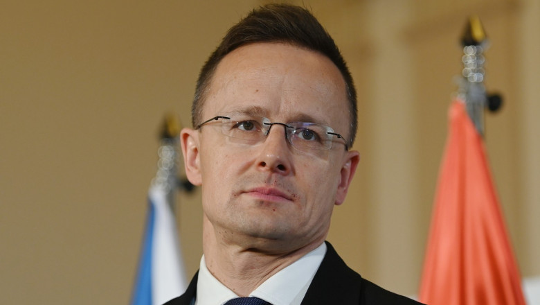 Ministrul maghiar de Externe Peter Szijjarto