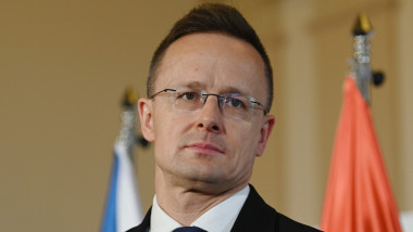 Ministrul maghiar de Externe Peter Szijjarto