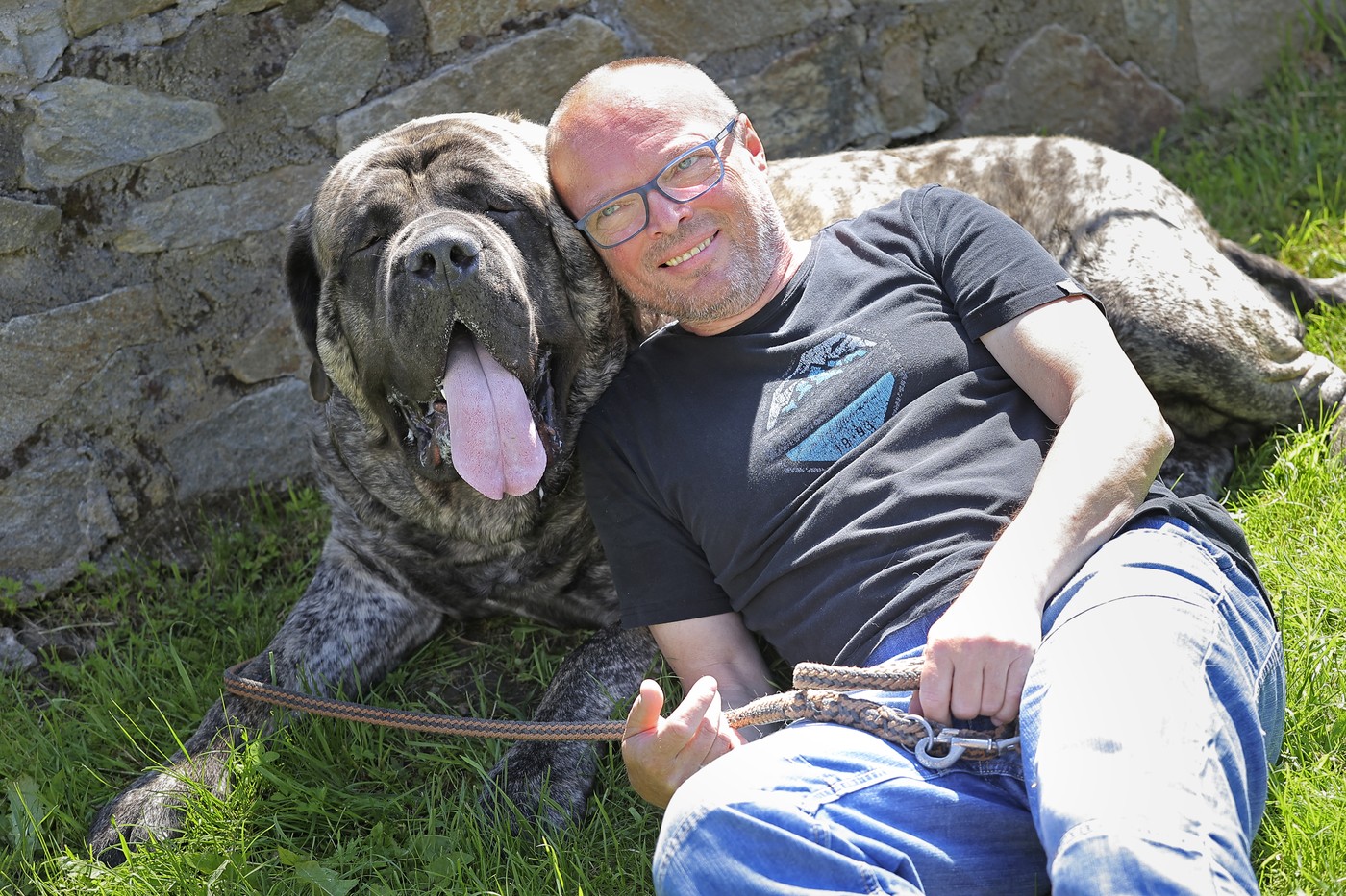 Ce mănâncă Uriáš, un câine care a ajuns la 125 de kilograme și a stabilit un record