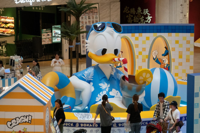 China: Disney Donald Duck 90th Anniversary Event in Shanghai