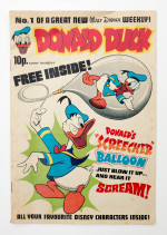 Old Vintage Walt Disney Donald Duck Comic